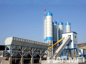 HZS120 Concrete Batching Plant