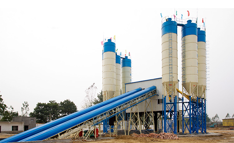 HZS120 Concrete Batching Plant