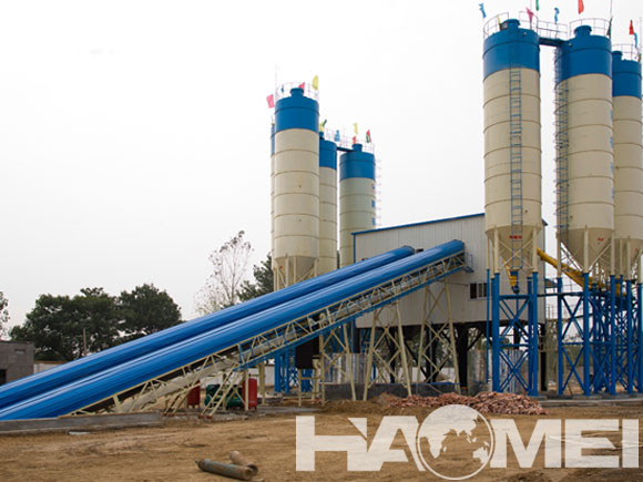 HZS120 Concrete Batching Plant