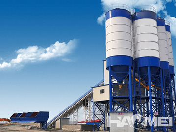 HZS150 Concrete Batching Plant