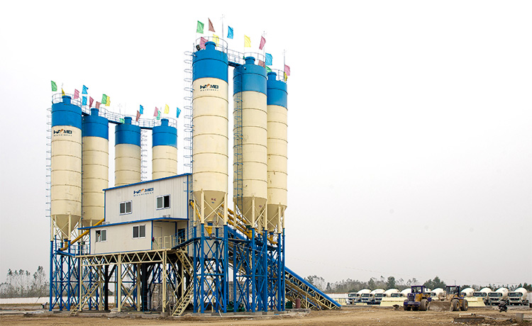 HZS150 Concrete Batching Plant