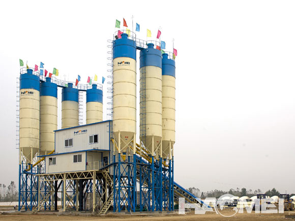 HZS150 Concrete Batching Plant