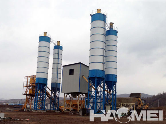 HZS150 Concrete Batching Plant