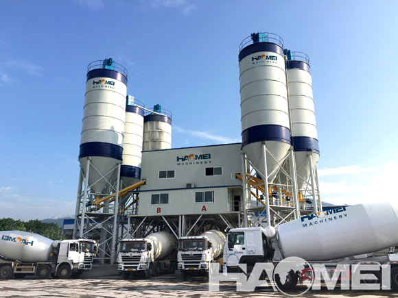 HZS180 Concrete Batching Plant