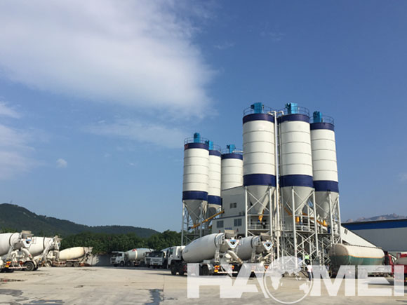 HZS180 Concrete Batching Plant