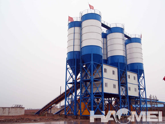 HZS180 Concrete Batching Plant