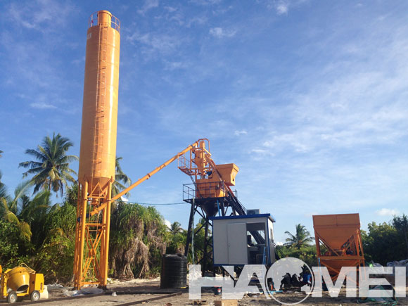 HZS35 Concrete Batching Plant