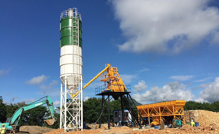 HZS50 Concrete Batching Plant