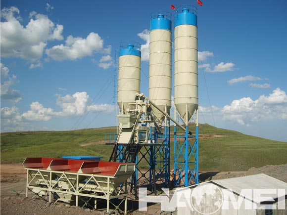 HZS50 Concrete Batching Plant