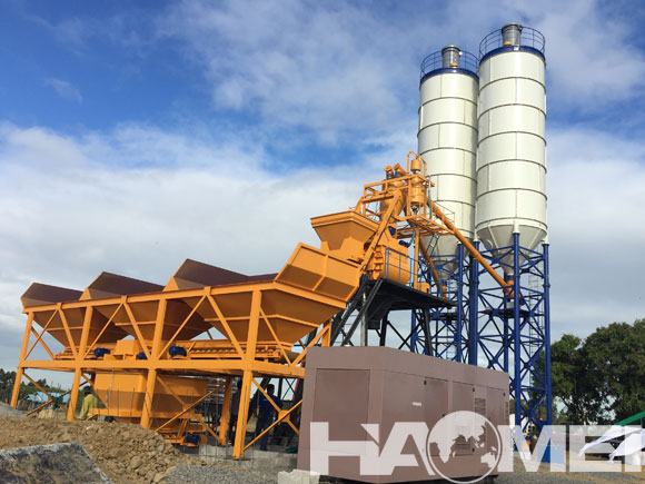 HZS75 Concrete Batching Plant