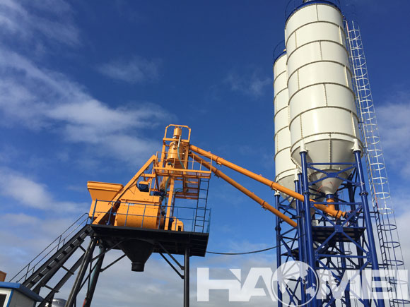 HZS75 Concrete Batching Plant