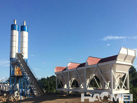 HZS90 Concrete Batching Plant